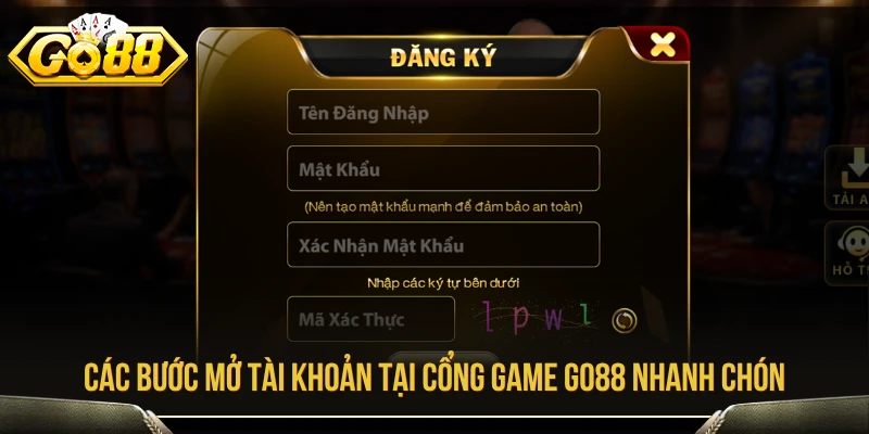 Go88 - Link Vào Trang Chủ, Tải App iOS APK Mới 2026 15 Các bước mở tài khoản tại GO88